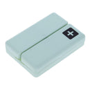 7 Grids Weekly Pill Box Magnet Lid Tablet Storage Box Pill Splitter (Green)
