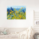 Sea of Flowers Paint By Numbers Kit DIY Frameless Acrylic Picture On Canvas