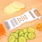 Vegetable Graters Chopper Cutter Fruit Peeler Gadget Kitc Steel S5K1