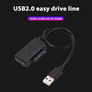 Portable Adapter Sata To Usb Converter ABS Mobile Hard Drive for Office Supplies