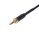 3.5mm Audio Male Plug with Internal Thread to 3Pin XLR Male Adapter Cable
