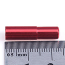 10PCS Mountain Road Bike Bicycle Brake Cable Hose Housing End Cap 5mm(Red)