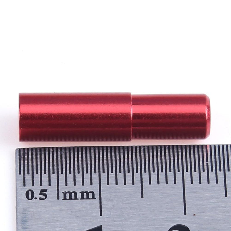 10PCS Mountain Road Bike Bicycle Brake Cable Hose Housing End Cap 5mm(Red)