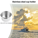 1pc Stainless Steel Cup Drinking Holder for Marine Boat Car Truck Camper Barge