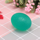 TPR Egg Ball Fitness Stress Relief Finger Hand Expander Gripper (Green)