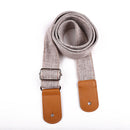 Guitar Strap Anti Slip Bass Ukulele Shoulder Belt Musical Parts (Grey) Newly