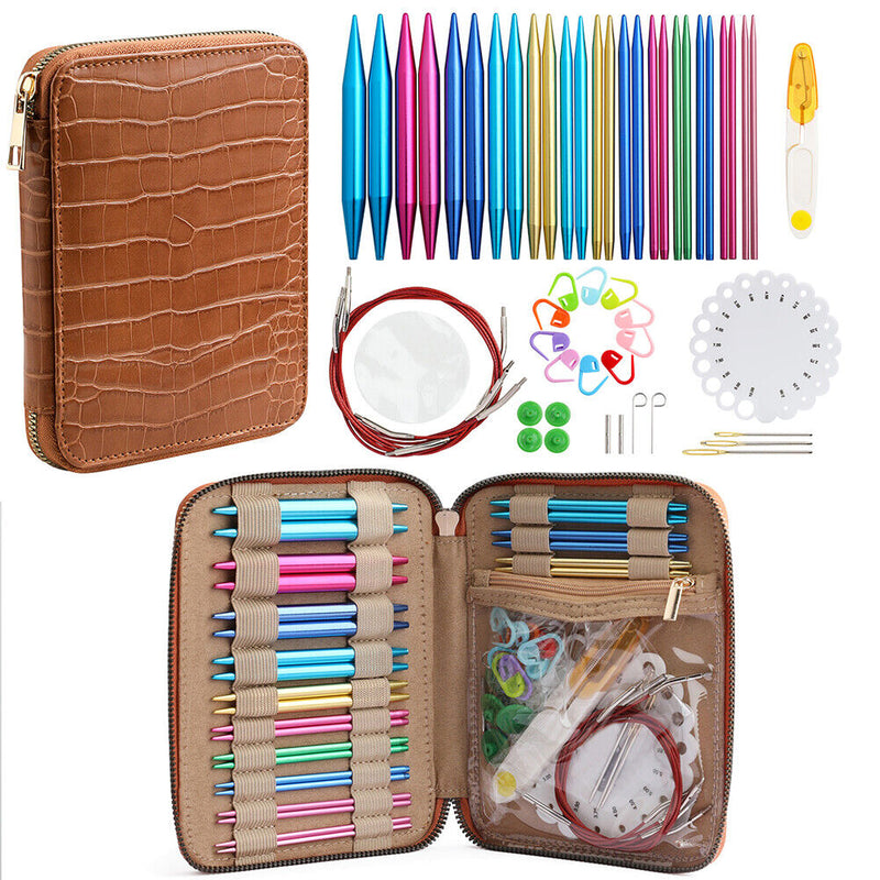 13pair Interchangeable Circular Crochet Kit with Accessories (ck169 c5) Newly