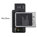 Universal Phone Battery Charger Lcd Screen Indicator  Usb-port For Cell Phones