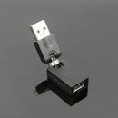 360 Degree Free Rotation Usb Male To Female Bending Interface Quick F1G9