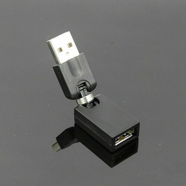 360 Degree Free Rotation Usb Male To Female Bending Interface Quick F1G9