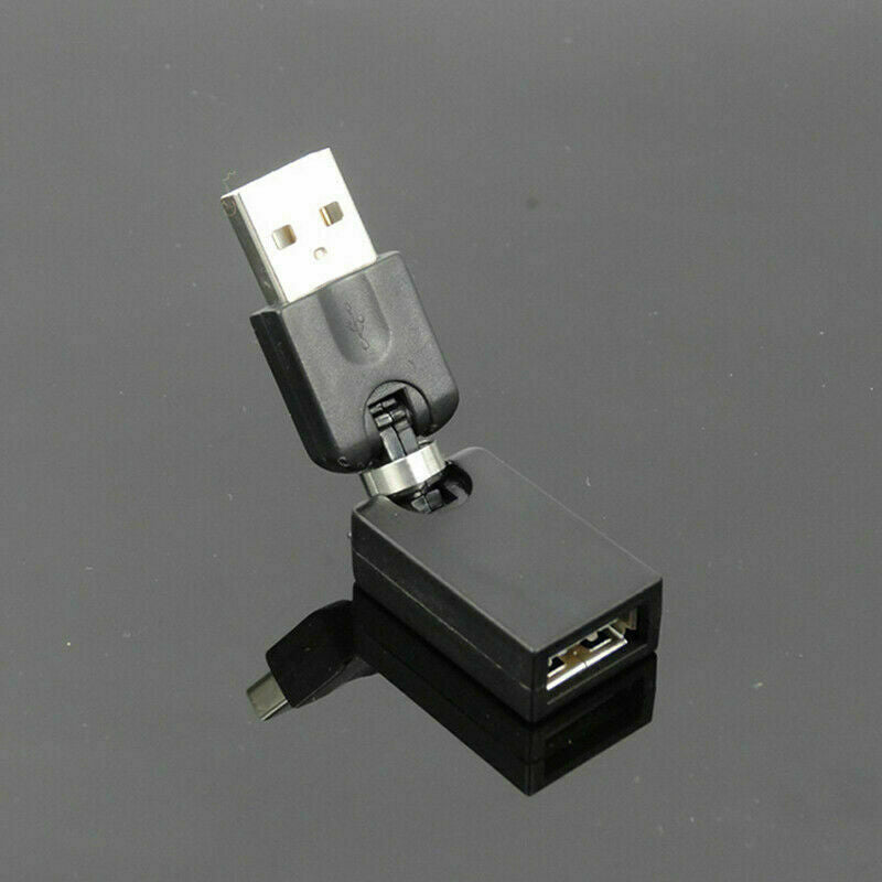 360 Degree Free Rotation Usb Male To Female Bending Interface Quick F1G9