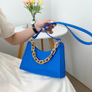 Fashion Casual Felt Shoulder Bag for Women Chain Crossbody Totes Purse Hand