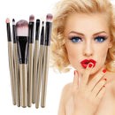 15pcs Eyeshadow Makup Brushes Tool Eye Powder Brush Set?Brown Black? Newly