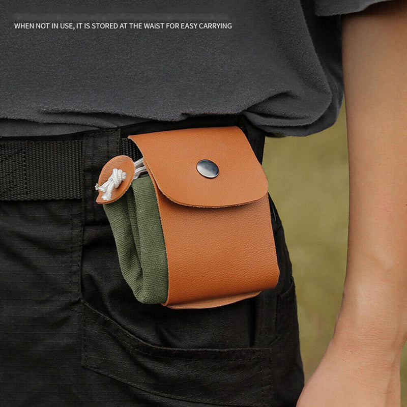 Folding Foraging Bag Garden Apples Berry Picking Pouch Bags for Camping Hikin
