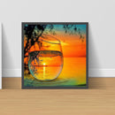 5D DIY Diamond Painting Cup Landscape Full Round Drill Mosaic Kit Wall Picture