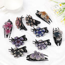 Flexible Dovetail Crystal Styling Tools Barrette Rhinestone Hairpin Hair Clips