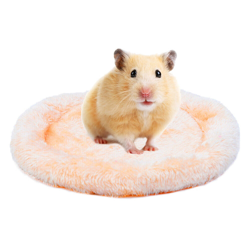 Plush House Pet Soft Nest Pad Winter Warm Small Animal Rabbit Bed Soft Cushio