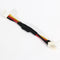 10pcs 3PIN Reduce PC Fan Speed Noise Extension Resistance Cab