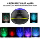 Ocean Water Ripple LED Projector 7 Modes Bluetooth-compatible Projection La
