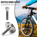 Bicycle Headset Stem Top Cap Carbon Fiber Fork 1 1/8 inch MTB Cover Bolts