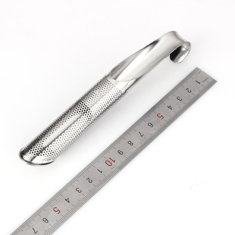 Stainless Steel Pipe Design Strainer Tea Infuser Touch Feel Good Tea Tool Newly