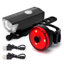 Bicycle Front Rear Light Lamps Night Driving Safety Warning Cycling Accessories