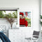 Flower Car Oil Paint by Numbers Hand Painted Frameless Picture Home DIY Ornament