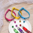 Fabric Leash Camo Adjustable Pet Collar Kitten Chain Neck Strap Bell Necklace