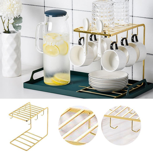 Drying Organizer Metal Coffee Mug Storage Rack Holder Mug Holder Mug Cups Stand