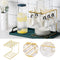 Drying Organizer Metal Coffee Mug Storage Rack Holder Mug Holder Mug Cups Stand