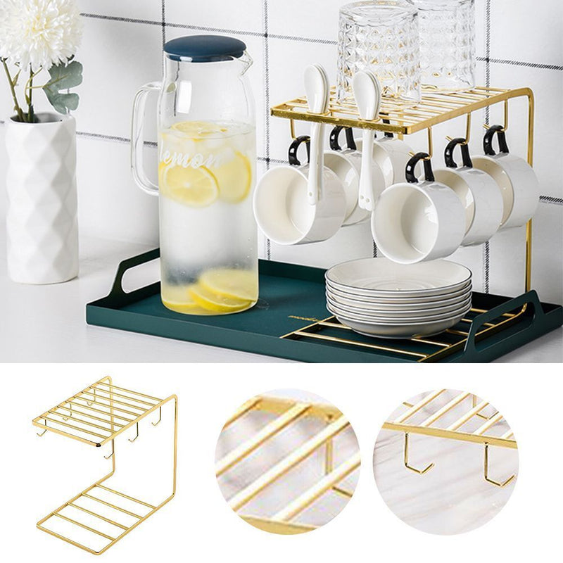 Drying Organizer Metal Coffee Mug Storage Rack Holder Mug Holder Mug Cups Stand
