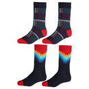 Funny Matching Colorful Casual Dress Winter Socks Men's Socks Combed Cotton