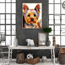 Full Cross Stitch 11CT Dog Counted Embroidery DIY Needlework Handmade Kits