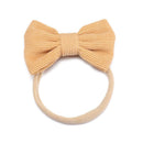 3PCS Clothing Headwear Traceless Accessories Baby Nylon Bow Headband