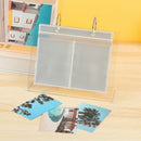Organizer Storage Picture Case Acrylic Photo Frame Photo Album Card Booklet
