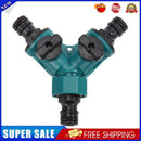 Garden Hose Pipe Splitter Plastic Water Quick Connector Irrigation Tool