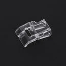 Transparent Plastic Short Satin Inlaid Presser Foot Feet Sewing Accessories