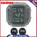 Waterproof LCD Motorcycle TPMS External Sensor Tire Pressure Monitoring System