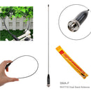 SMA-F RH771S Antenna 144/430MHz U/V Ultra-Soft Light for Baofeng UV-5R Newly