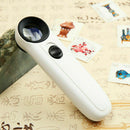 40X Magnifier Magnifying Eye Jewelry Glass Jeweler Loop M1J0 LED Loupe I8G0