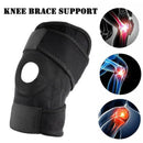Knee Brace Support Sleeve Adjustable Open Patella Stabilizer Protector Wrap,`