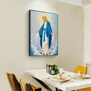 12x16 inch DIY Irregular Drill Diamond Painting Man in Gown Mosaic Picture Gift
