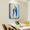 12x16 inch DIY Irregular Drill Diamond Painting Man in Gown Mosaic Picture Gift