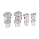 8pcs Dowel Centre Point Pin Set 6/8/10/12mm Dowel Tenon Hollow Newly