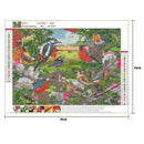5D DIY Full Drill Diamond Painting Animal Embroidery Mosaic Needlework Decor