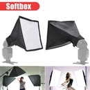 Universal Flash Light Diffuser 20x30cm Speedlight Soft Box Camera Accessori