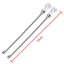 Stainless Steel Wax Pills Mix Tool Burning Melted Seal Wax Stirring Mixing Sp
