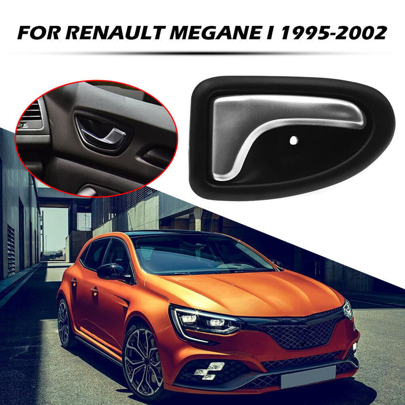Interior Inner Door Handle for Renault Clio II Megane I Scenic I Trafic Chrome