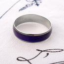 Women Men Temperature Change Color Emotion Feeling Stainless Steel Ring (7)