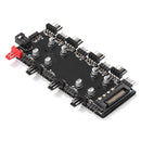 5V/3 Pin ARGB Fan PWM HUB 1 To 8 Ports Splitter for PC Motherboard (SATA)